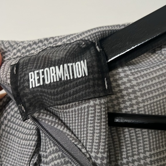 Reformation plaid print dress XS - Picture 4 of 4